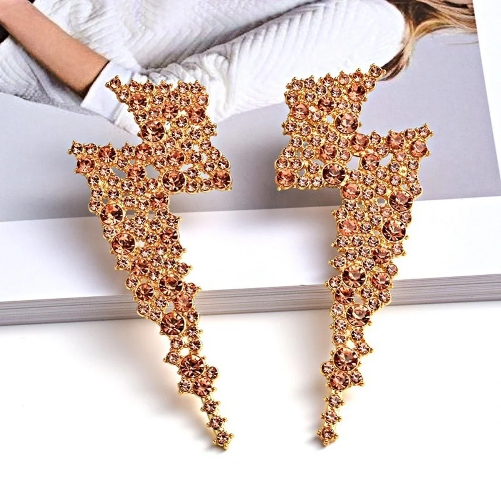 Blue Lightning Earrings